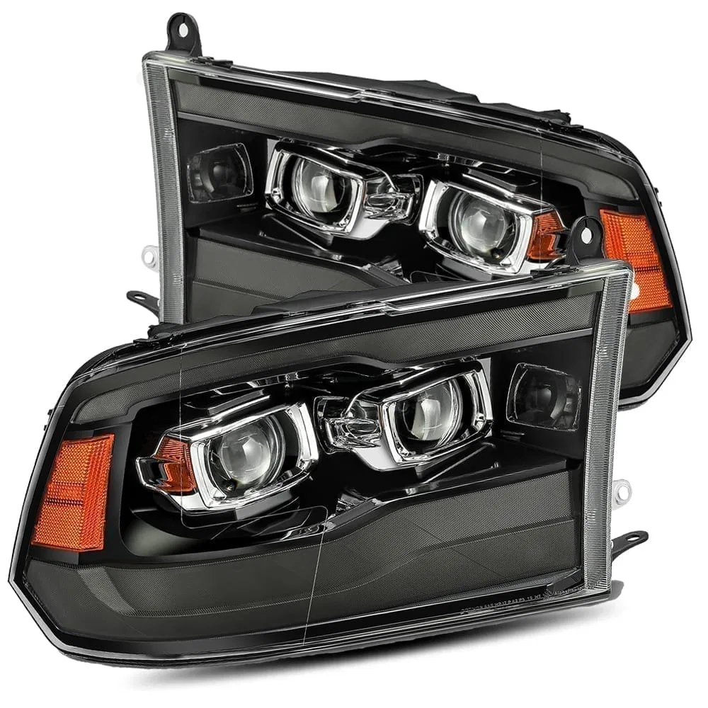 880593 – ALPHAREX USA Headlight Assembly, Halogen Bulb Projector Beam With Switchback Daytime Running Light/ Sequenti...